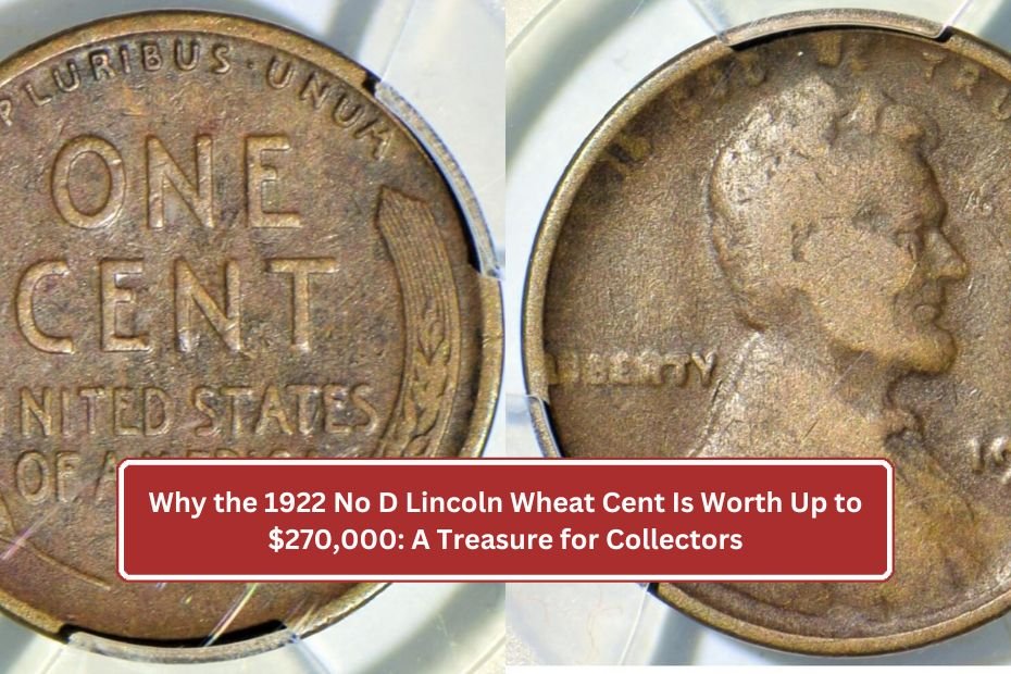 1922 No D Lincoln Wheat Cent