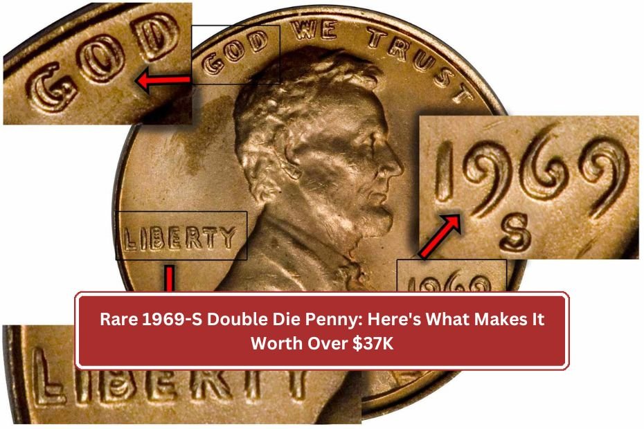 1969-S Double Die Penny