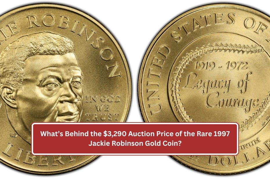 1997 Jackie Robinson Gold Coin