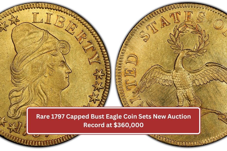 1797 Capped Bust Eagle Coin