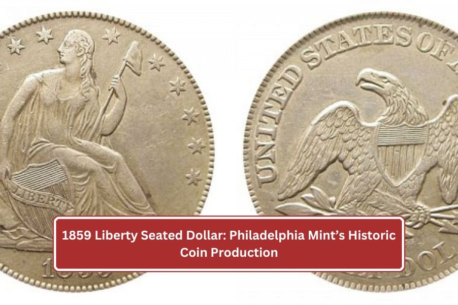 1859 Liberty Seated Dollar