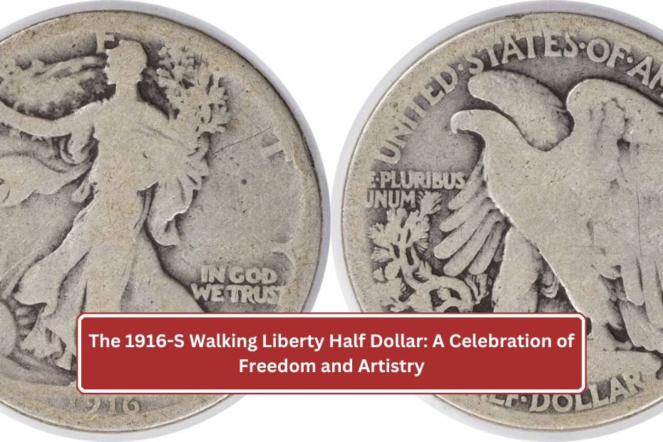 1916-S Walking Liberty Half Dollar