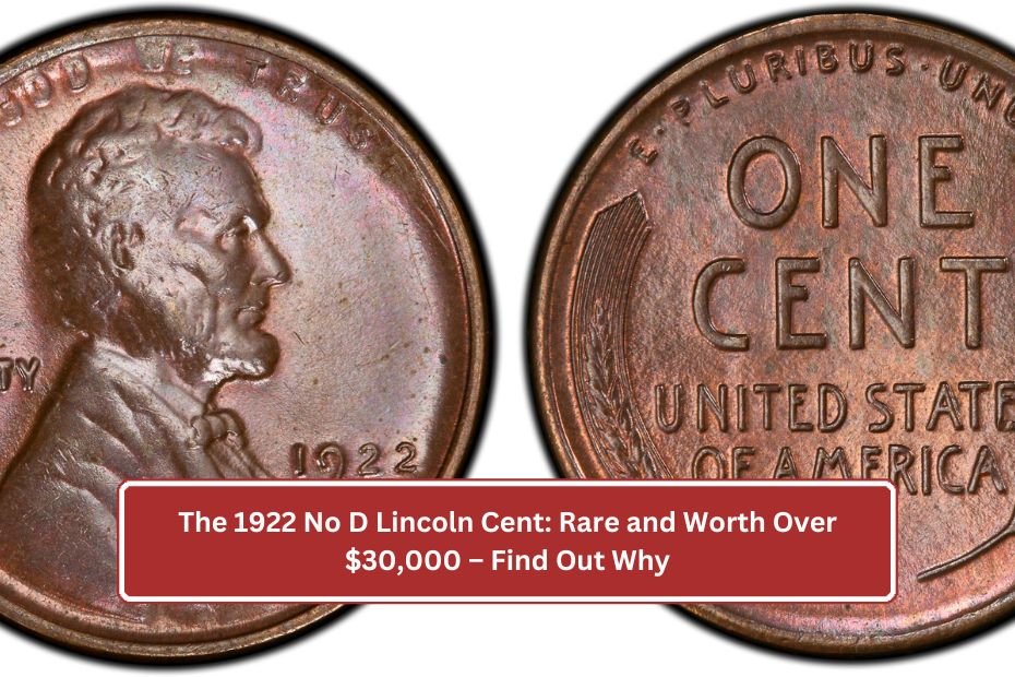 1922 No D Lincoln Cent