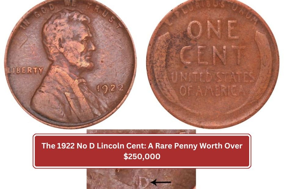 1922 No D Lincoln Cent