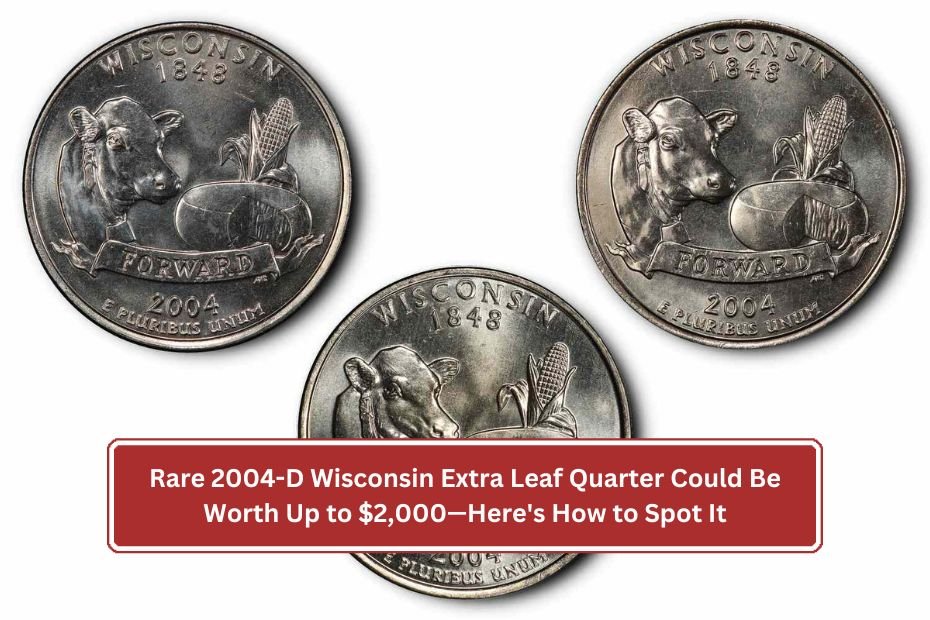 2004-D Wisconsin Extra Leaf Quarter